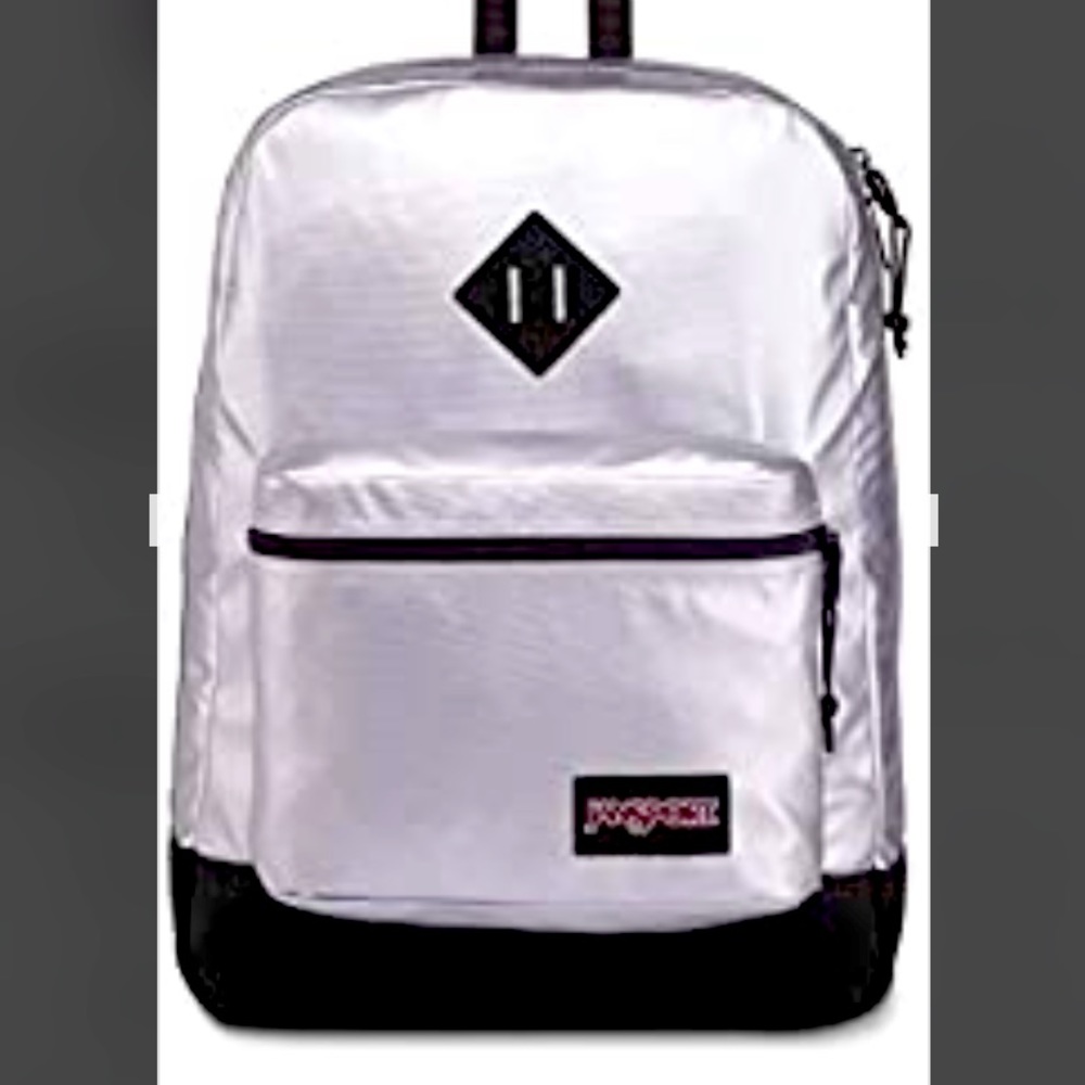 Jansport Super FX Backpack- silver lightweight